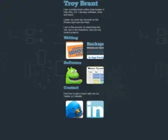 Troybrant.net(troybrant) Screenshot