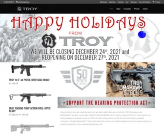 Troydefense.com(TROY) Screenshot