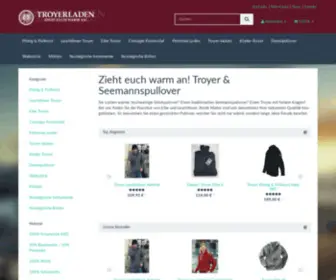 Troyerladen.de(Troyer, Seemannspullover) Screenshot