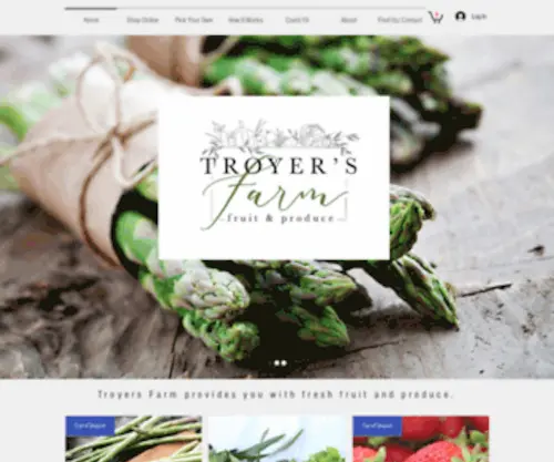 Troyersfarm.com(Troyers Farm) Screenshot