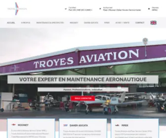 Troyesaviation.com(Troyes Aviation) Screenshot