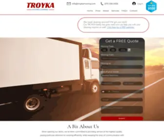 Troykamoving.com(TROYKA Moving) Screenshot