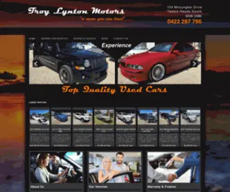 Troylyntonmotors.com.au(Troy Lynton Motors) Screenshot