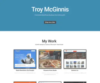 TroymcGinnis.com(Troy McGinnis) Screenshot