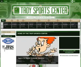 Troysports.com(Buffalo Wild Wings Arena) Screenshot