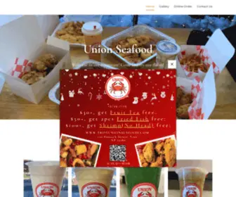 Troyunionseafood.com(Union Seafood) Screenshot