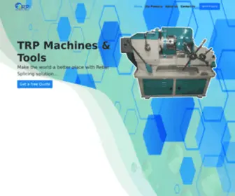 TRpmachines.com(TRP Machines and Tools) Screenshot