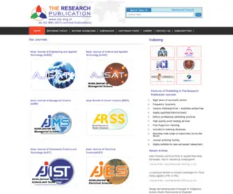 TRP.org.in(The Research Publication) Screenshot