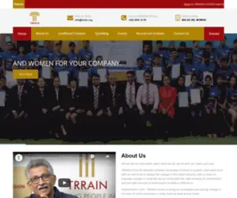 Trrain.org(Just another WordPress site) Screenshot