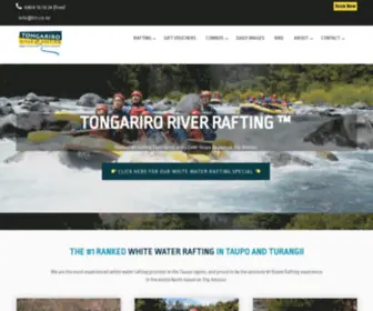 TRR.co.nz(Tongariro River Rafting) Screenshot