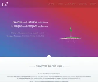 TRsdesign.com(Web, Cloud, Apps, Design, Development, Software) Screenshot