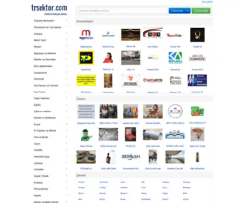Trsektor.com(Firma Rehberi) Screenshot