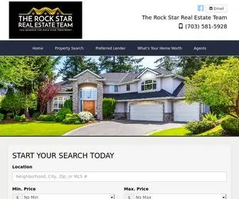 TRsret.com(The Rock Star Real Estate Team) Screenshot