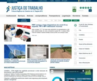 TRT23.jus.br(Portal) Screenshot