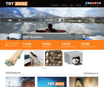 Trtavaz.net.tr(TRT Avaz) Screenshot