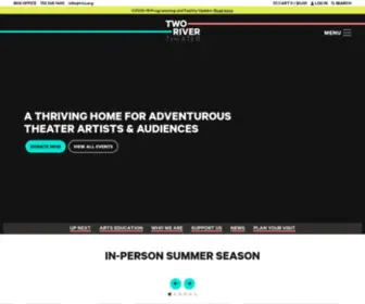 TRTC.org(Two River Theater) Screenshot