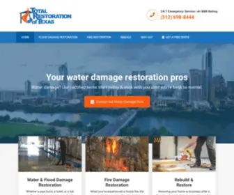 Trtexas.com(Hr Water Damage Restoration in Austin Texas) Screenshot