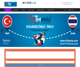 TRthasia.com(TRTHasia International Foreign Trade Company) Screenshot