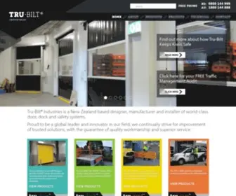 Tru-Bilt.co.nz(Commercial Door Installer NZ) Screenshot