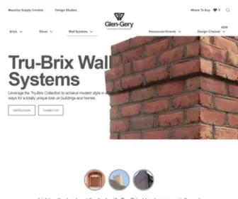 Tru-Brix.com(Tru-Brix Wall System) Screenshot