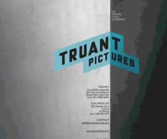 Truantpictures.com(Truant Pictures) Screenshot