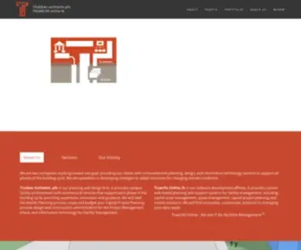 Truarchs.com(Planning, design & information technology) Screenshot