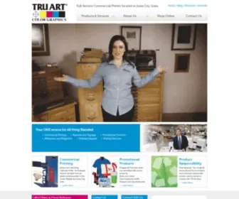 Truartcolorgraphics.com(TruArt Color Graphics) Screenshot