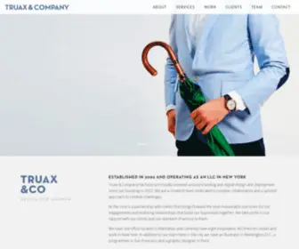 Truaxandcompany.com(Truax & Company) Screenshot