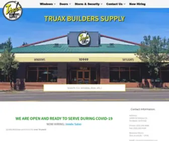 Truaxnw.com(Serving the Northwest Since 1946) Screenshot