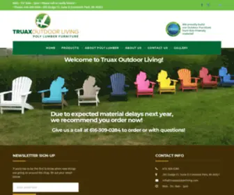 Truaxoutdoorliving.com(Truax Outdoor Living) Screenshot