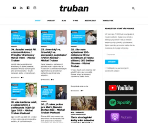 Truban.sk(Michal Truban) Screenshot