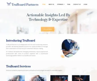 Truboardpartners.com(Beyond the obvious) Screenshot