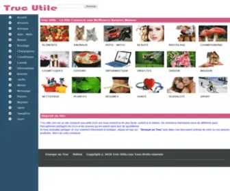 Truc-Utile.com(Truc Utile) Screenshot