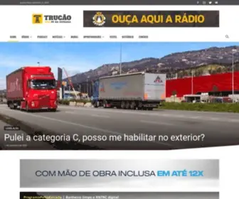 Trucao.com.br(Trucão Comunicação em Transporte) Screenshot