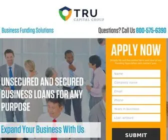 Trucapitalgroup.com(TRU Capital Group) Screenshot