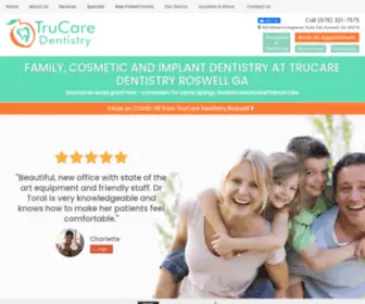 Trucaredentistry.com(TruCare Dentistry) Screenshot
