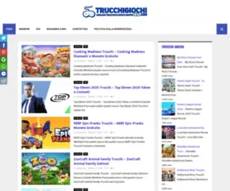 Trucchigiochi.com(Trucchi Giochi) Screenshot