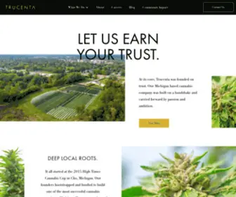 Trucenta.com(Cannabis Cultivation) Screenshot