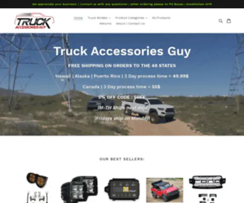 Truck-Accessories-Guy.com(NP Motorsports) Screenshot