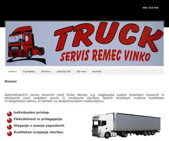 Truck-Servis.si(Servis in popravilo tovornih) Screenshot