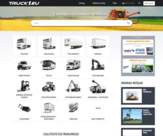 Truck1-EE.com(Kasutatud veoautod) Screenshot