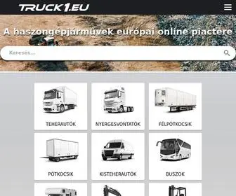 Truck1.hu(Használt teherautók) Screenshot