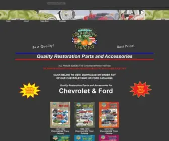 Truckandcarshop.com(Chevy Car Parts) Screenshot
