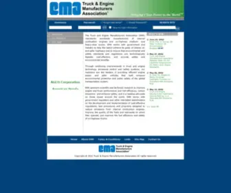 Truckandenginemanufacturers.org(Engine Manufacturers Association) Screenshot