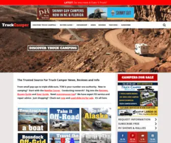 Truckcampermagazine.com(Truck Camper Magazine) Screenshot