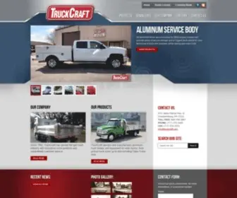 Truckcraft.com(Service Truck Bodies & Accessories) Screenshot