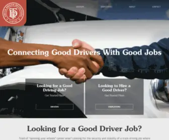 Truckdriverrecruitingcompany.com(Connecting Good Drivers With Good Jobs) Screenshot