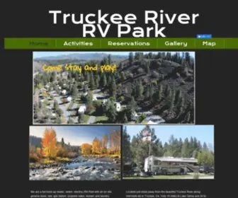 Truckeeriverrv.com(Rv Park) Screenshot