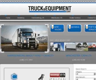 Truckequip-VA.com(Truckequip VA) Screenshot