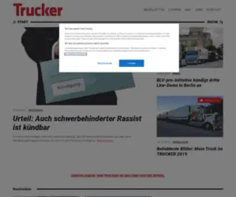 Trucker.de(Die Community für LKW Fahrer) Screenshot